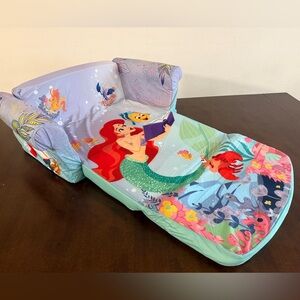Girls Disney Ariel and Friends Toddler Lounger - Purple and Green Very nice